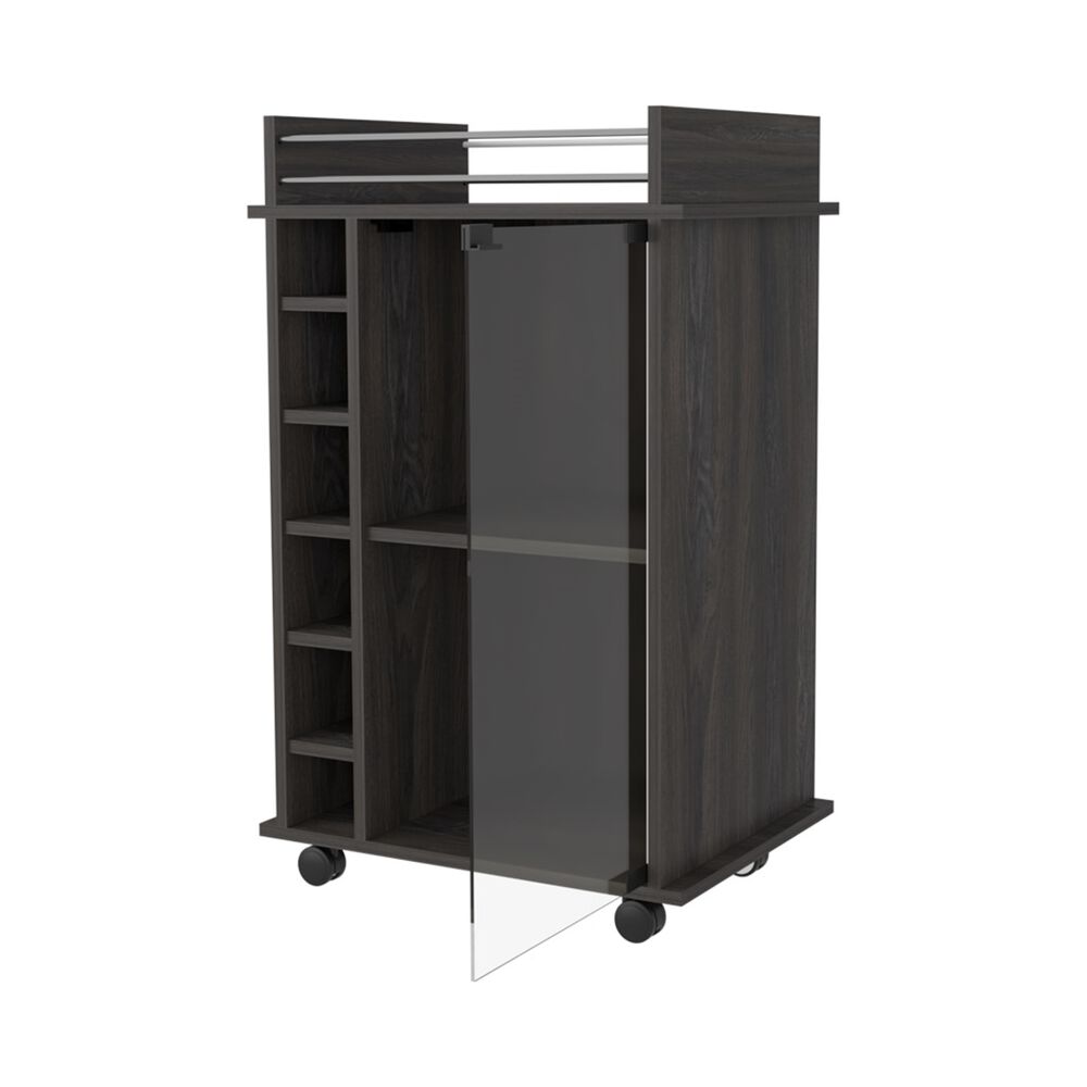 Bar Bajo 6 Botelleros 1 Puerta De Vidrio Fm-009 image number 3.0