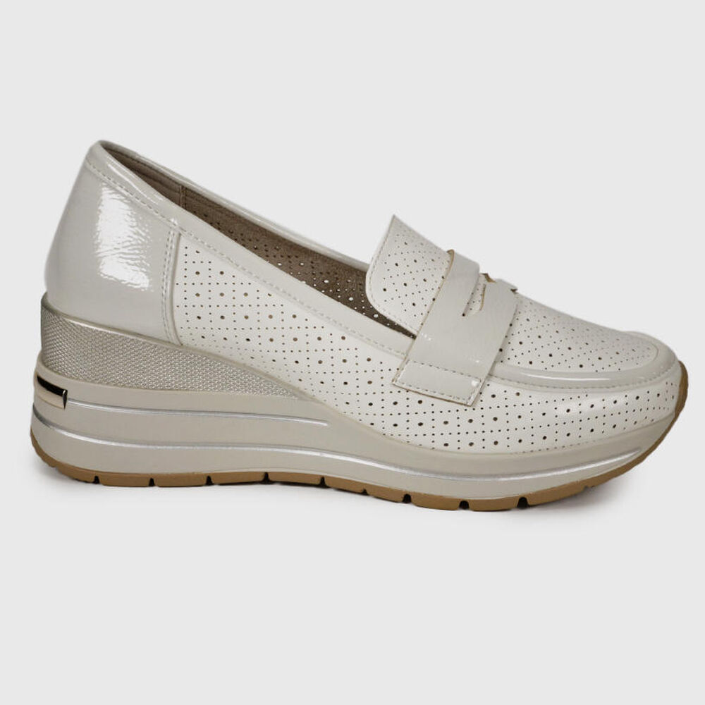 Mocasín Vesta Beige image number 3.0