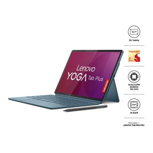 Tablet 12.7" Lenovo Yoga Plus / 16 GB RAM / 256 GB / Tidal Teal + Keyboard + Pen Pro
