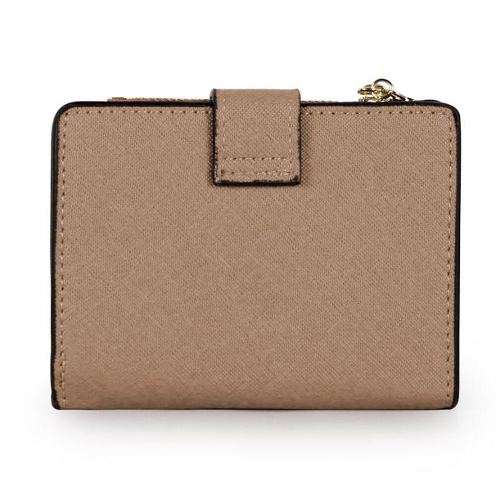 Billetera Mujer Briana Taupe Carven image number 5.0