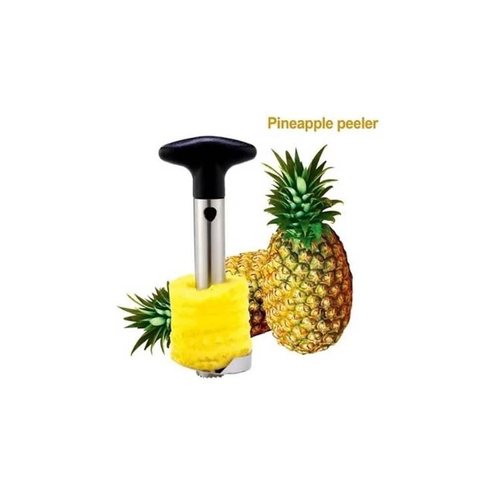 Cortador Manual De Pi&ntilde;a Acero Inoxidable Pelador Fruta image number 0.0