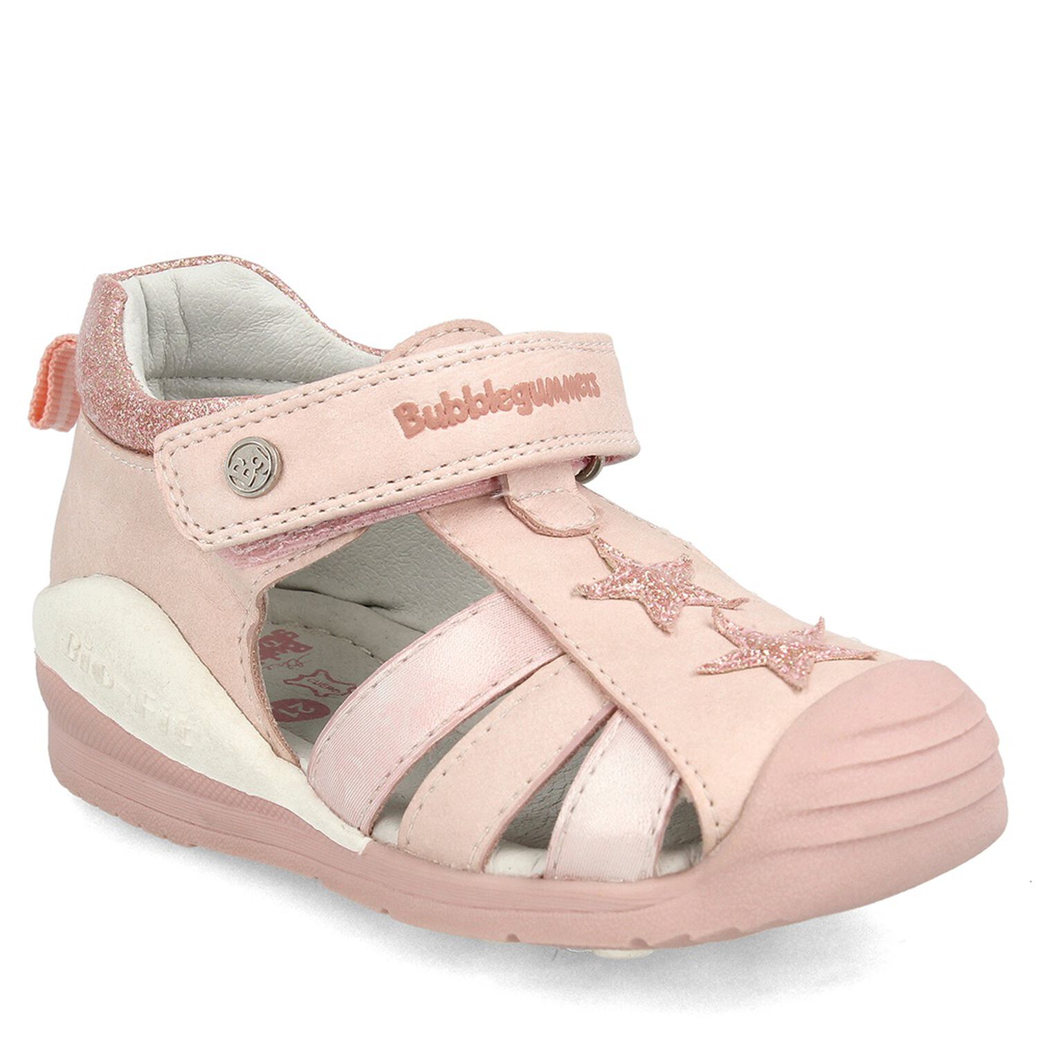 Sandalia Ni&ntilde;a Bubblegummers Bio Fit Rosa Claro 18-21 image number 1.0