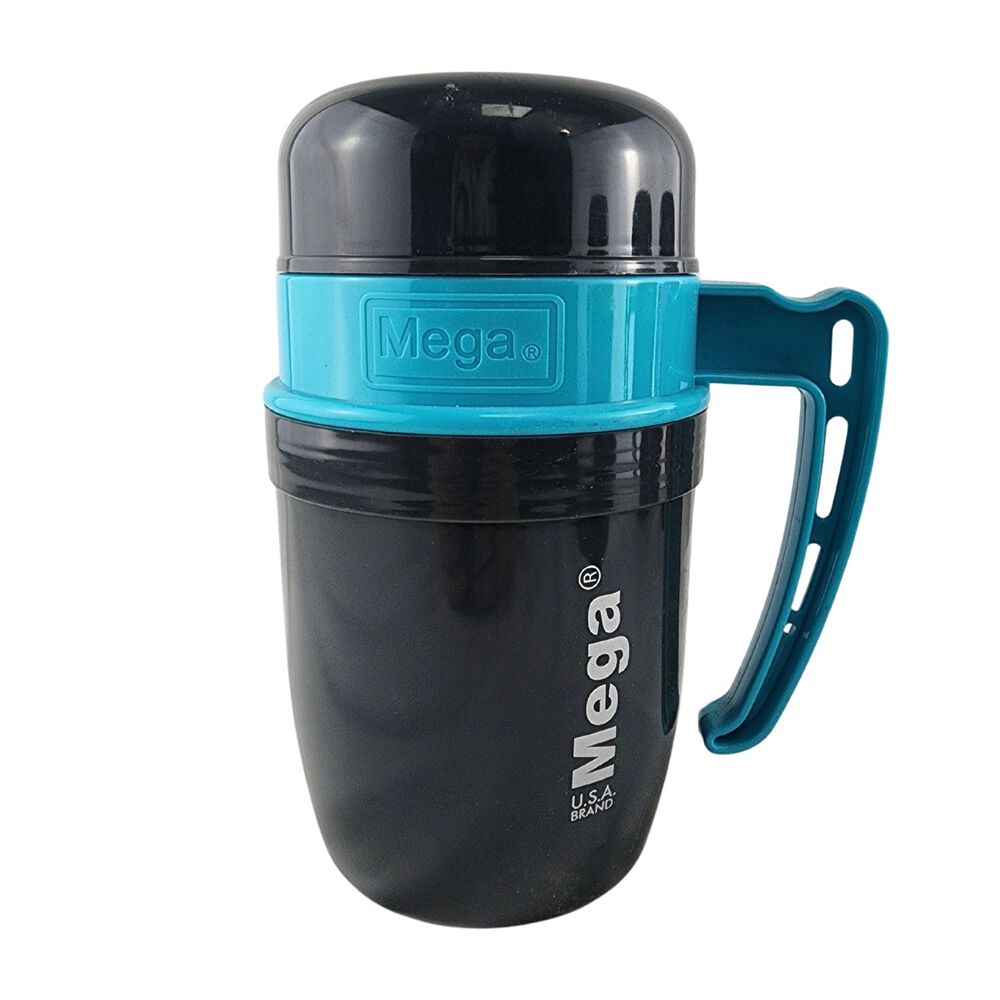 Termo New Mega 430ml Comida Caliente Boca Ancha Es Celeste image number 0.0