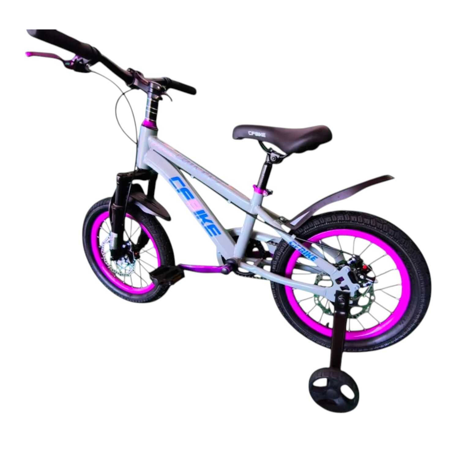 Bicicleta Aro 16 Cfbike Cfeng Con Freno Disco Gris image number 5.0