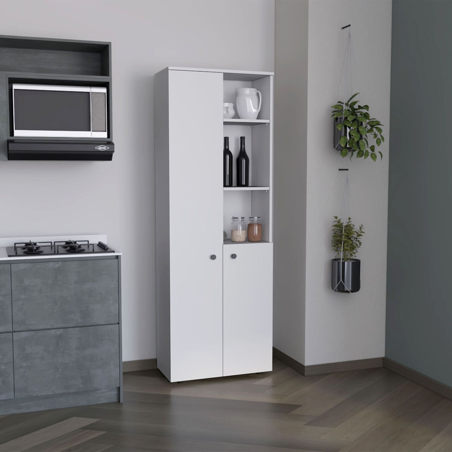 Isla De Cocina 2 Puertas Fm-010b Blanco image number 4.0