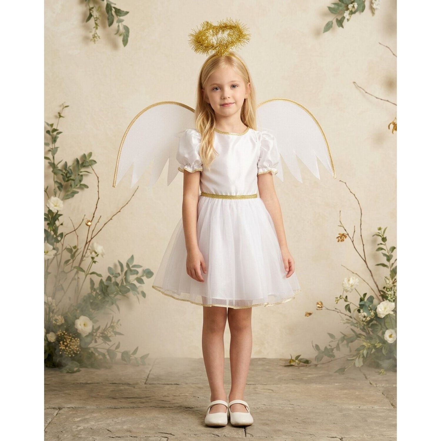 Disfraz Angel Infantil Para Ni&ntilde;as image number 2.0