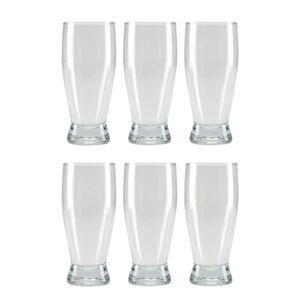 Pack 4 Vasos Cerveceros Vidrio Modelo Amberes 560ml