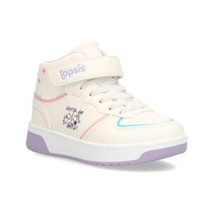 Zapatilla Infantil Ni&ntilde;a Topsis White