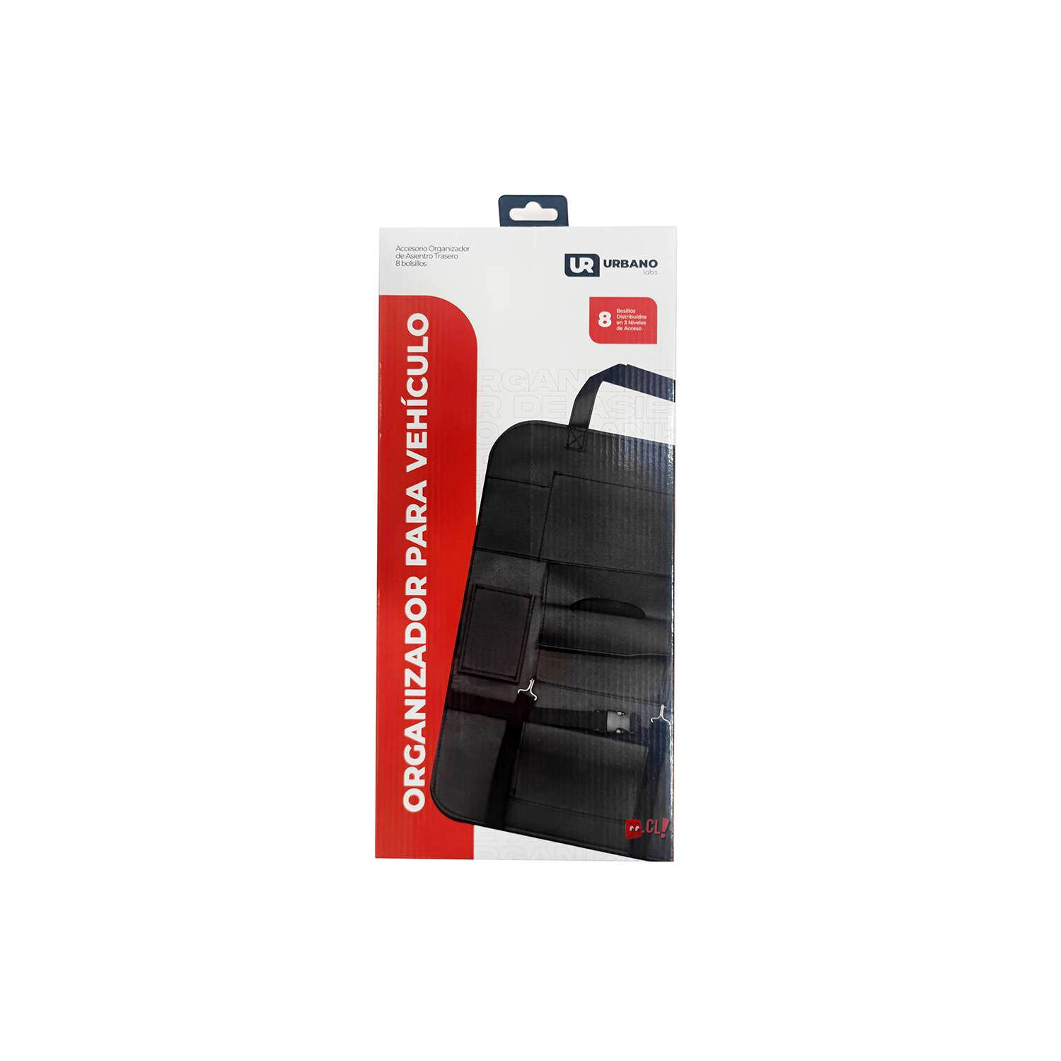 Organizador Respaldo Asiento Trasero Para Auto - Ps image number 3.0