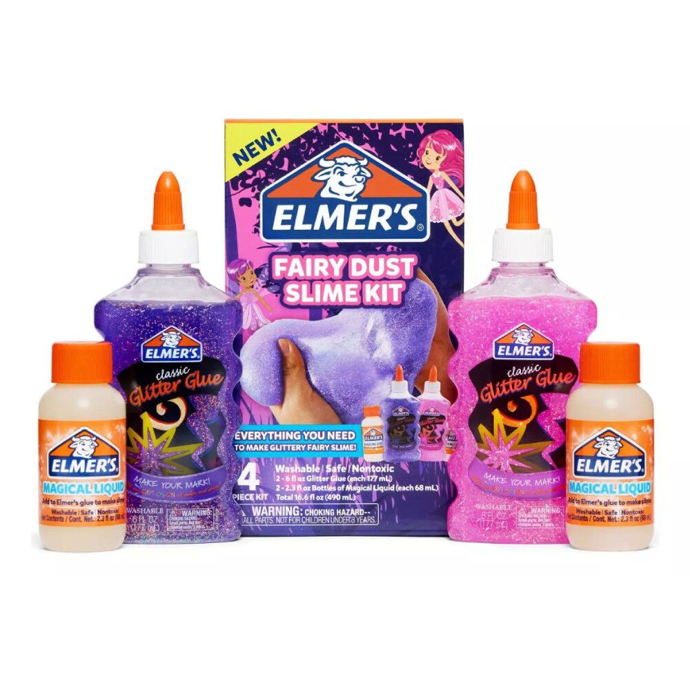 Kit Slime Hada Elmer's 4 Piezas image number 0.0