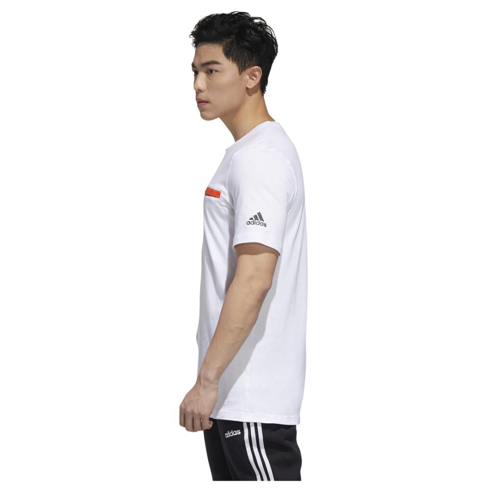 Polera Hombre Adidas M New Authentic Tee image number 3.0