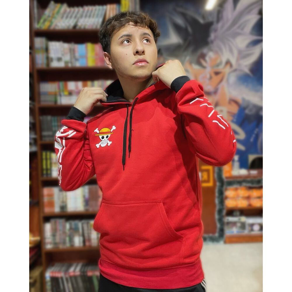 Poleron Capitan Monkey D Luffy One Piece image number 4.0