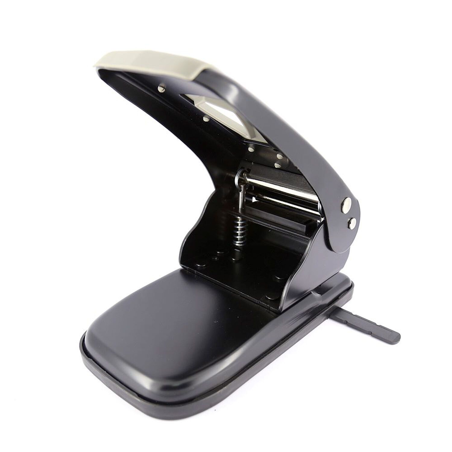 Perforadora Metalica Heavy Duty Negro image number 1.0