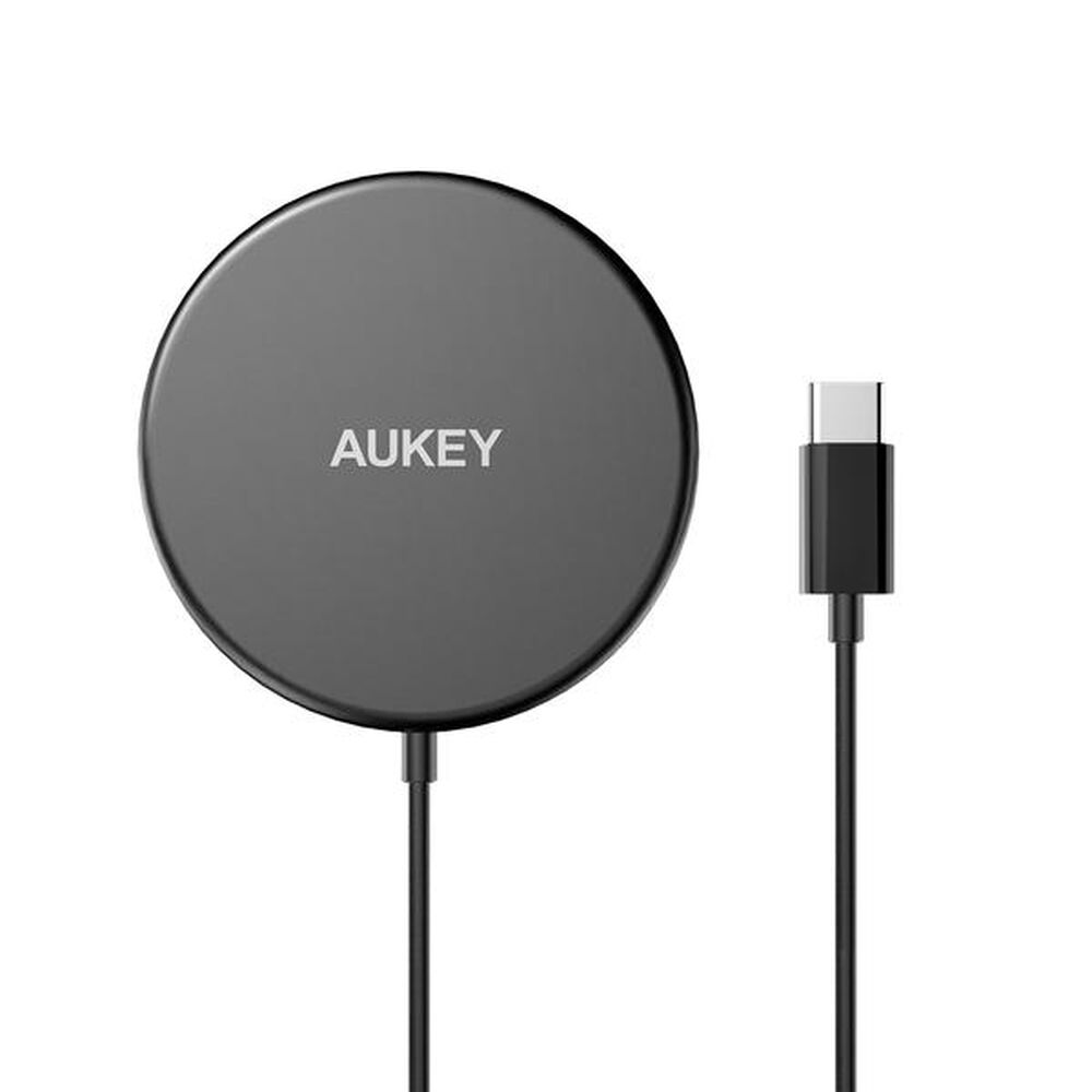 Aukey Cargador Cargador Inalámbrico Magnético Para Iphone 12 Negro - Lc-a1 image number 0.0