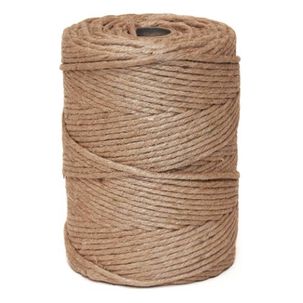 Hilo De Yute Pulido Natural 4mm 1 Kg 160 Metros