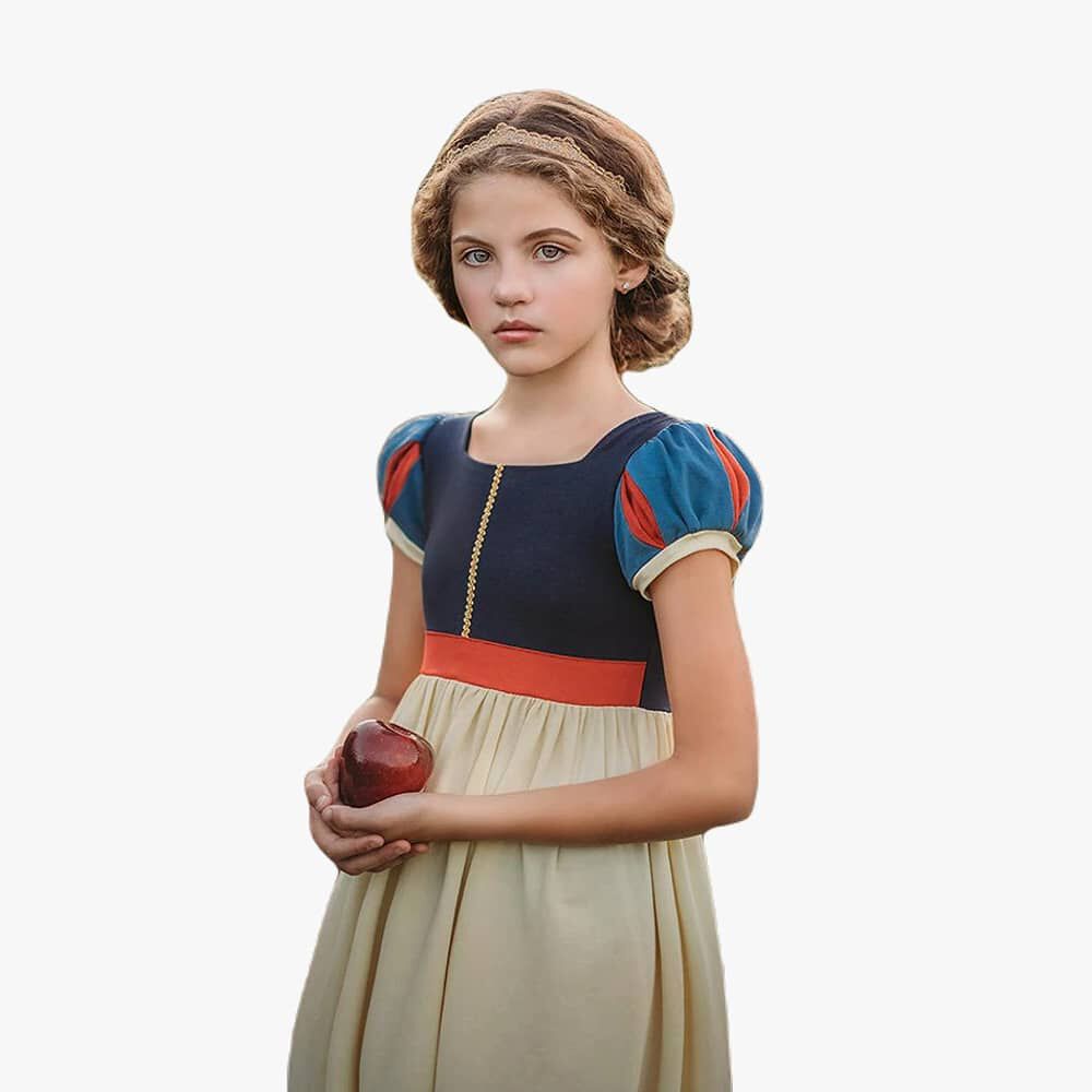 Disfraz Princesas Blanca Nieves Ni&ntilde;a Disney image number 0.0