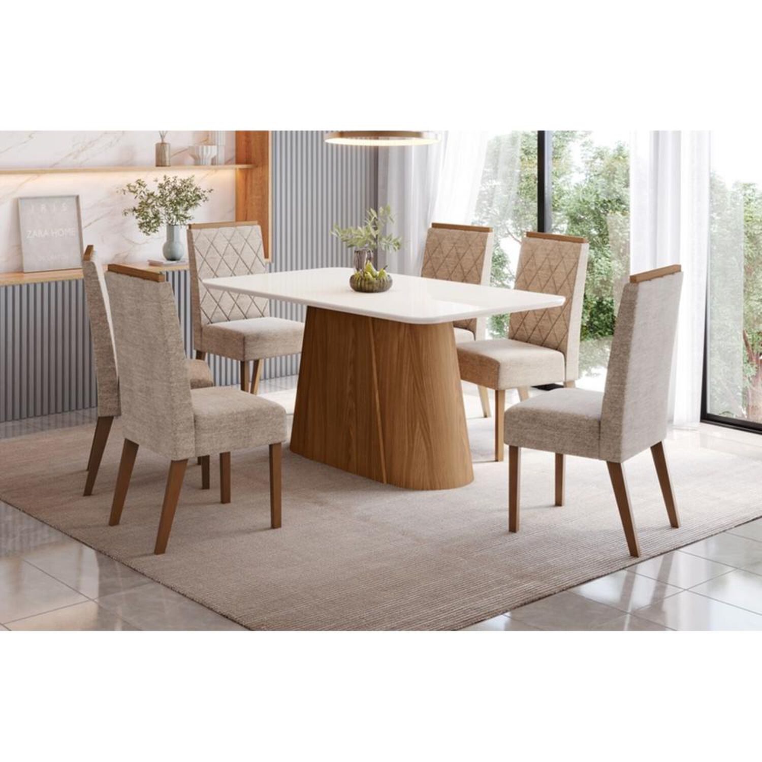 Juego De Comedor Home Mobili Sofia / 6 Sillas image number 0.0