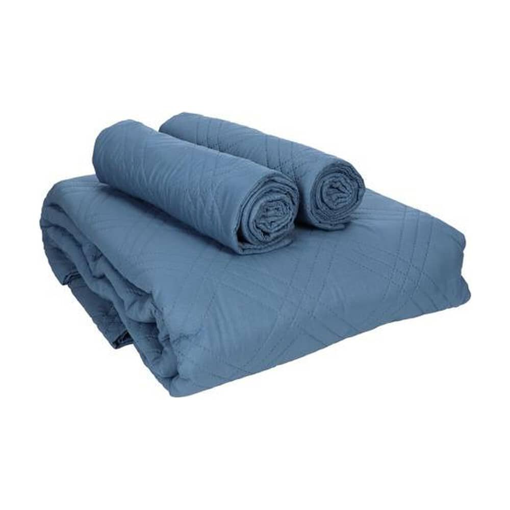 Quilt Andes Liso Azul 2 Plazas image number 4.0