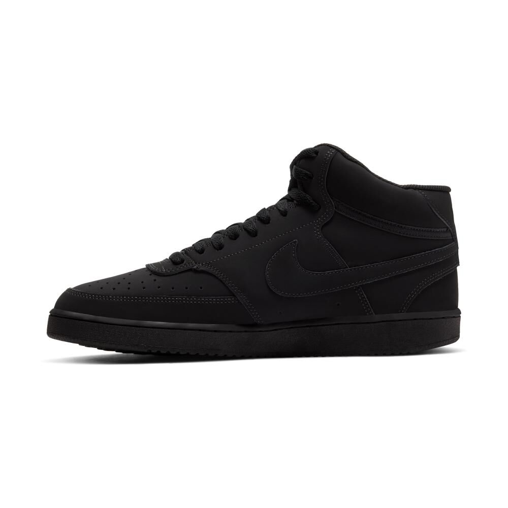 Zapatilla Urbana Hombre Nike Court Vision Mid Negro image number 2.0