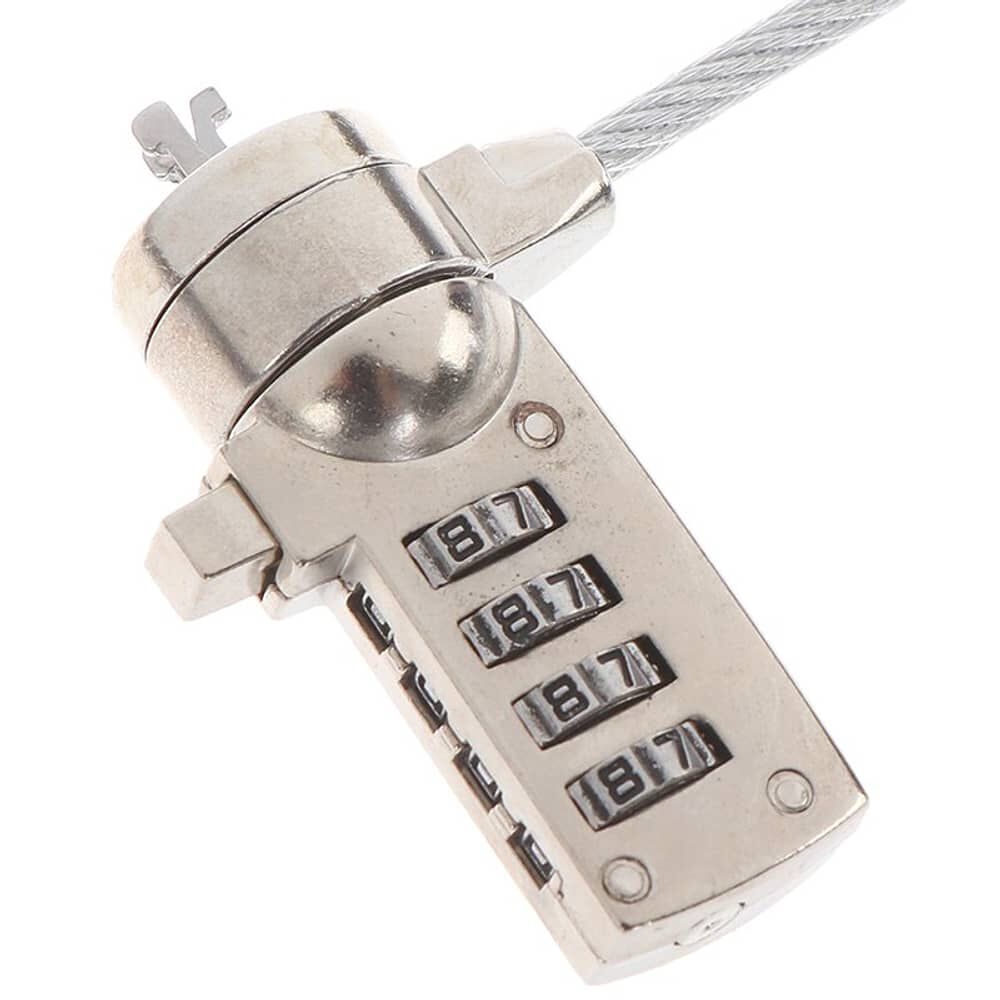 Candado De Seguridad Para Notebooks Reforzado Con Clave 1.8m Xx02 image number 1.0