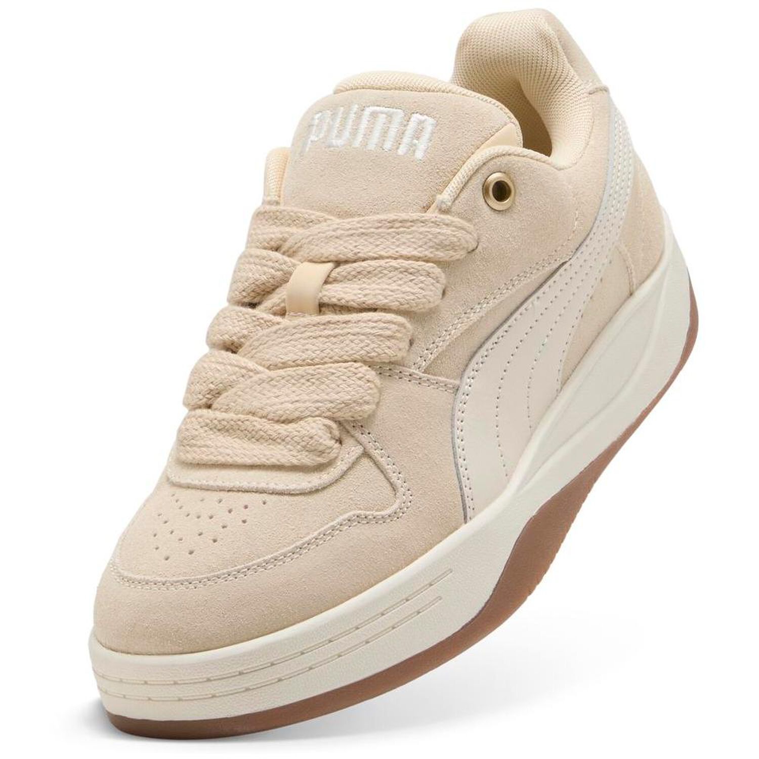 Zapatilla Urbana Mujer Puma Park Luna Sd Beige image number 4.0