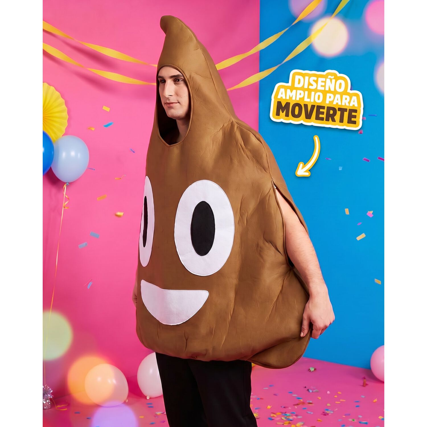 Disfraz Cosplay Caca Emoji image number 5.0