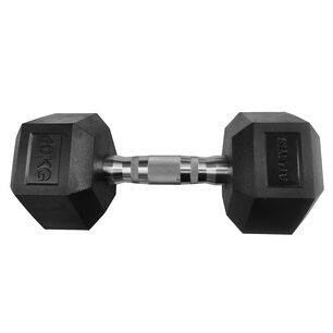 Mancuerna Hexagonal 10 Kg Negro