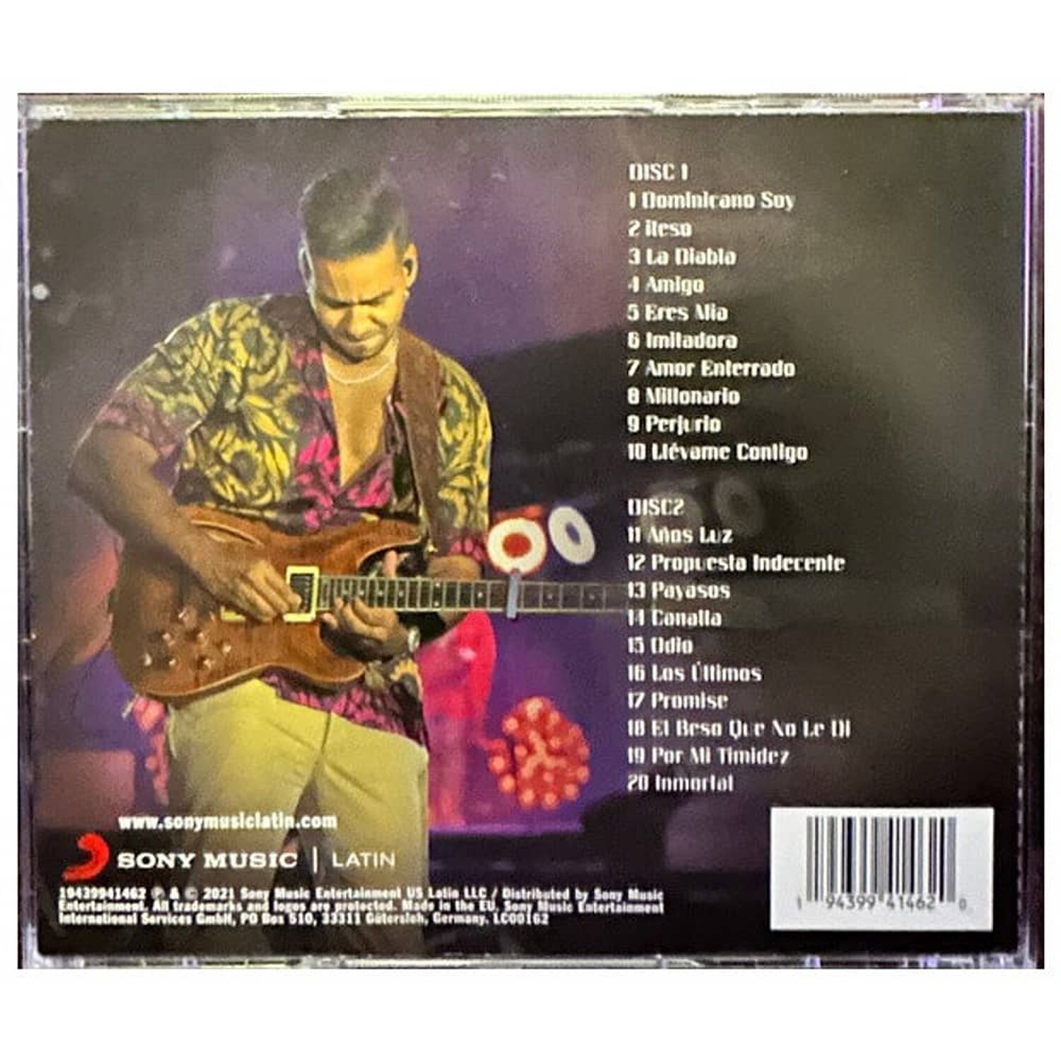 Romeo Santos - Utopia: Live From Metlife Stadium (deluxe Edition) (2cd) | Cd image number 3.0