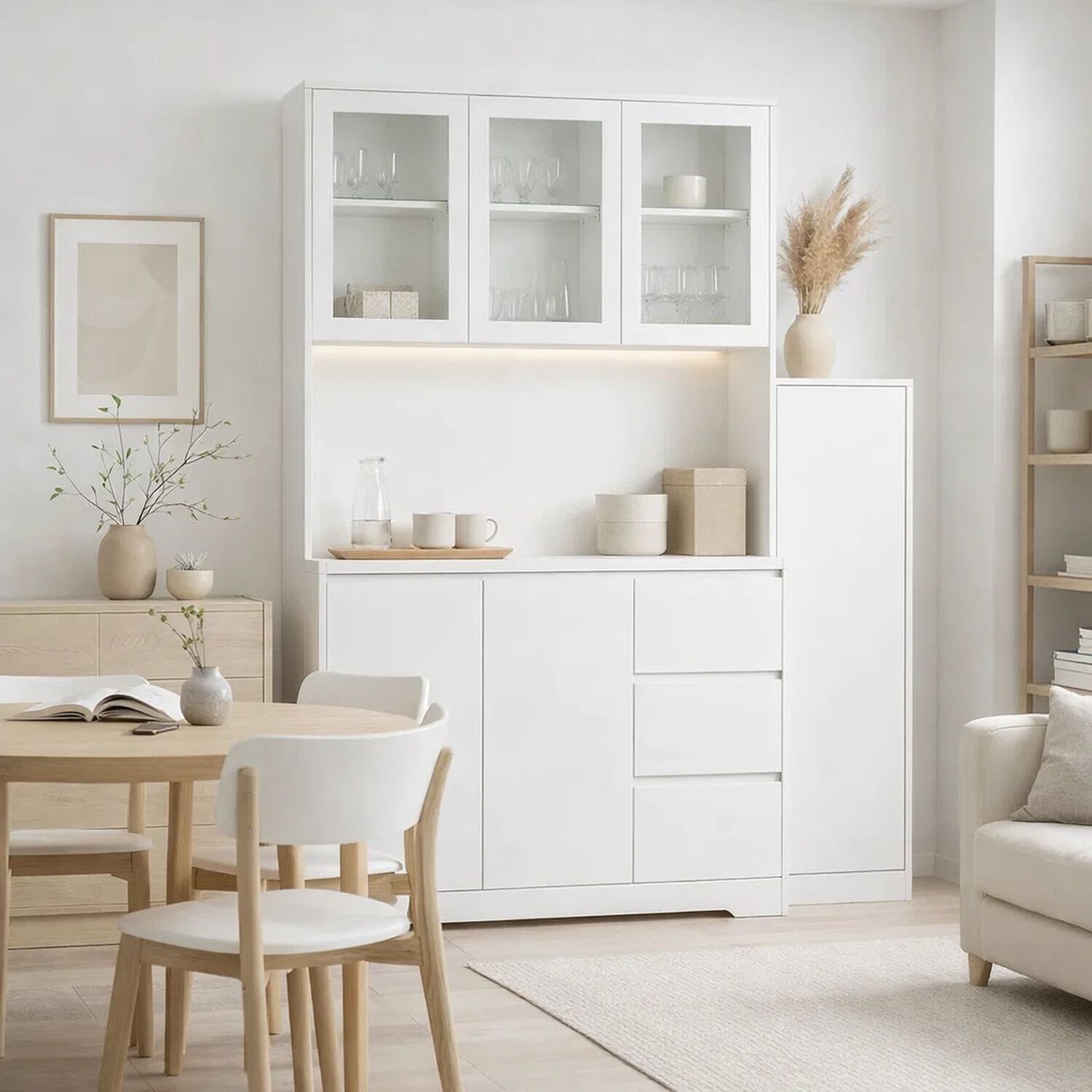 Mueble Buffet Alto Lumiglass image number 2.0