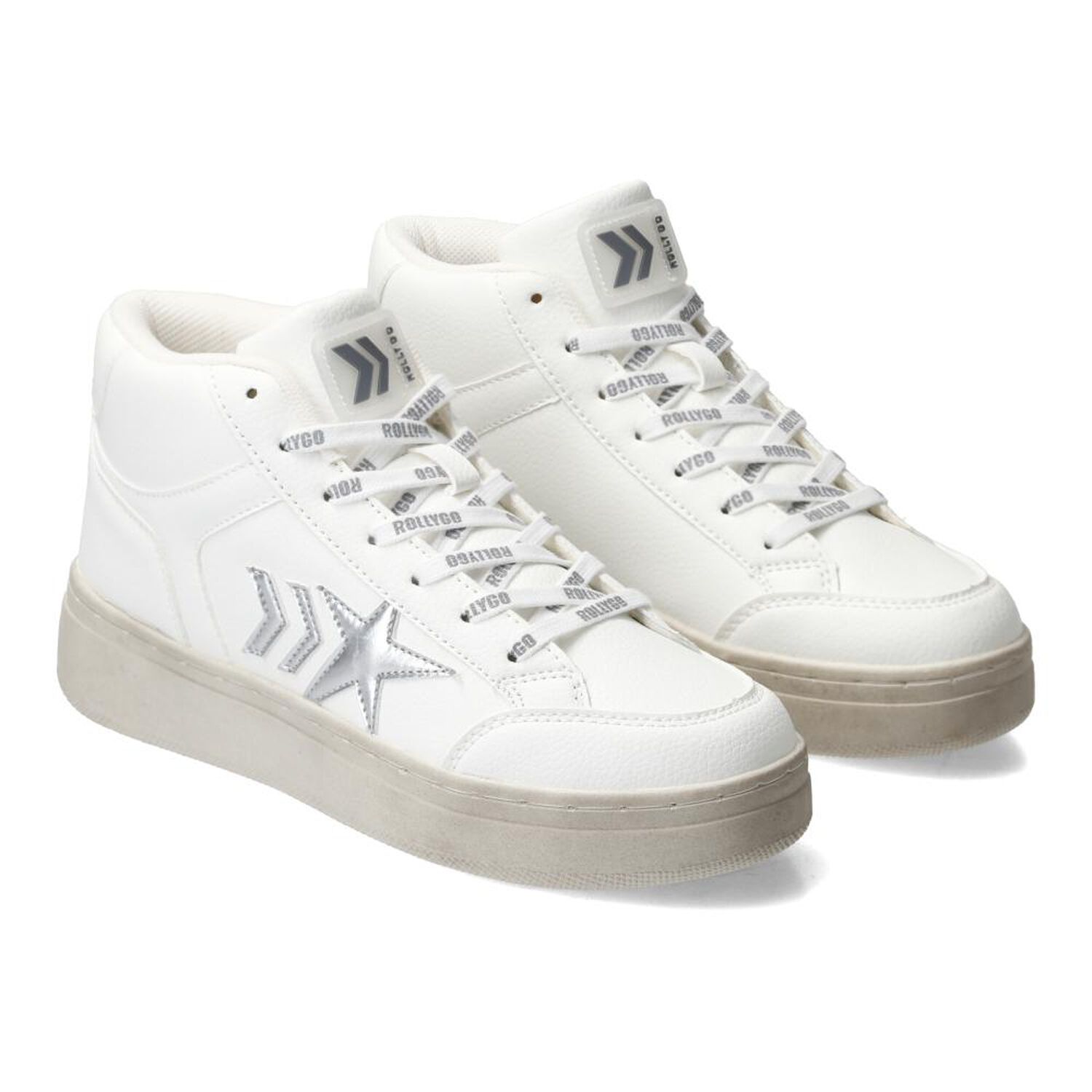 Zapatilla Urbana Mujer Rolly Go White image number 1.0