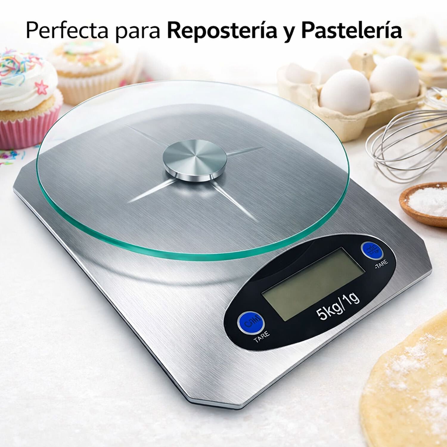 Balanza Digital De Cocina Con Pantalla Lcd De Alta Precisi&oacute;n image number 3.0