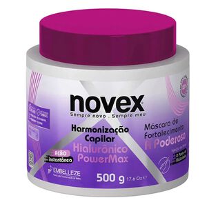 Mascara Hialuronico Power Max 500g Novex