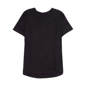 Polera Lisa Manga Corta Cuello Redondo Mujer Sexy Large