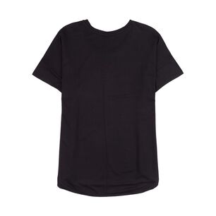 Polera Lisa Manga Corta Cuello Redondo Mujer Sexy Large