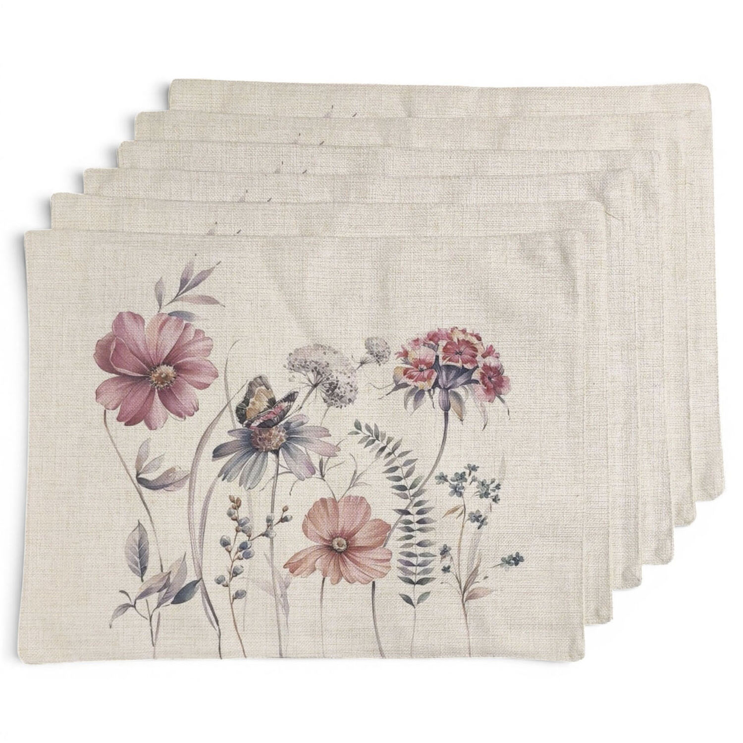 Set De 6 Individuales De Lino 35x45 Cm M23 image number 1.0