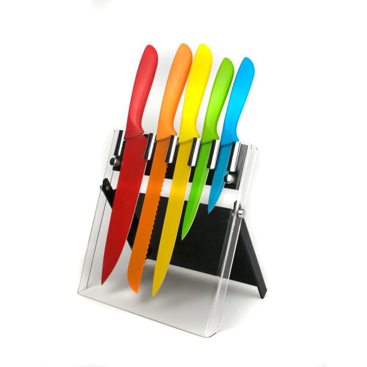 Set De Cuchillos + Atril Casaideal / 6 Piezas image number 0.0
