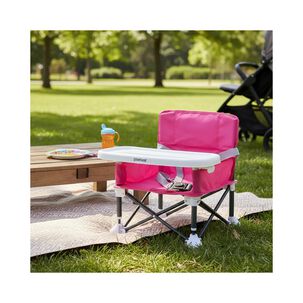 Silla De Comer Plegable Camping Xt01 Rosa