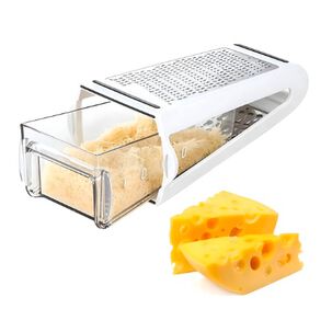 Rallador De Cocina De Mesa Con Recipiente Contenedor
