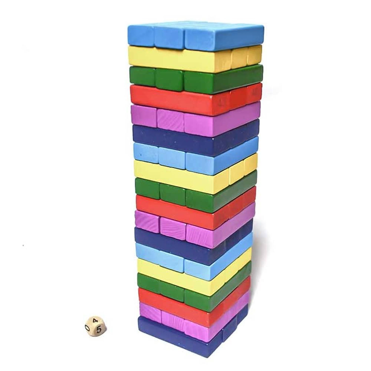 Juego Yenga Torre Colores image number 1.0
