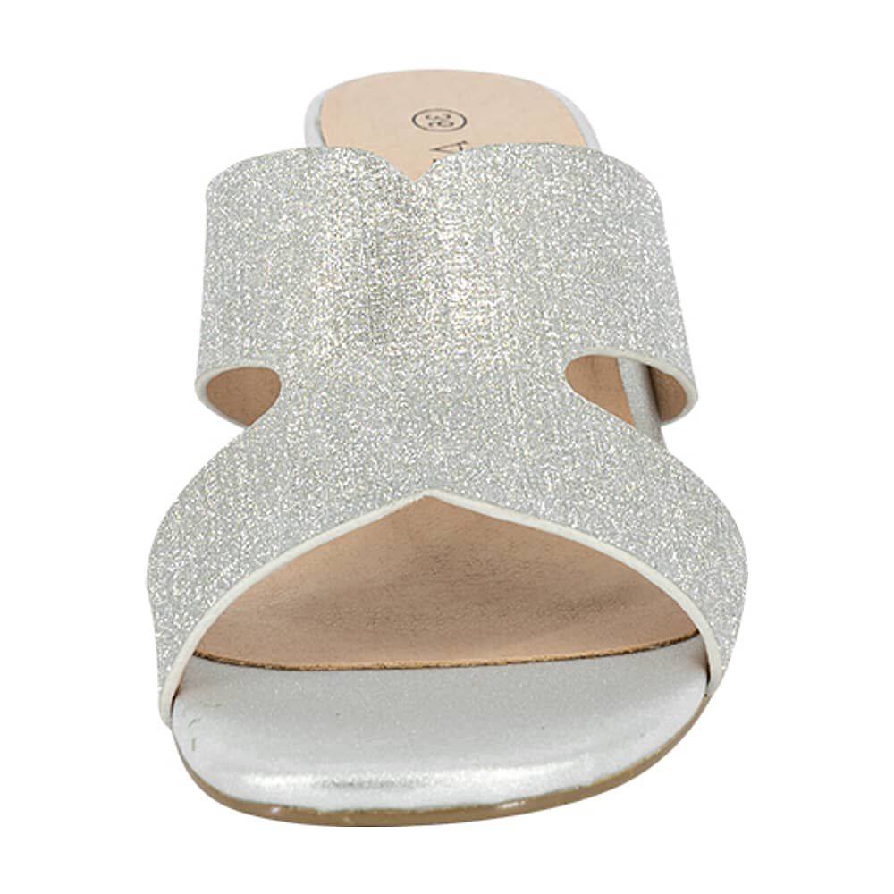 Sandalia De Vestir Faure Plateado Alquimia image number 2.0