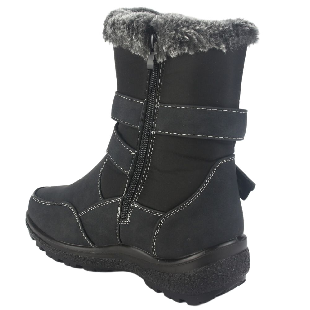 Botin Chalada Mujer Winter-7 Negro Casual image number 3.0