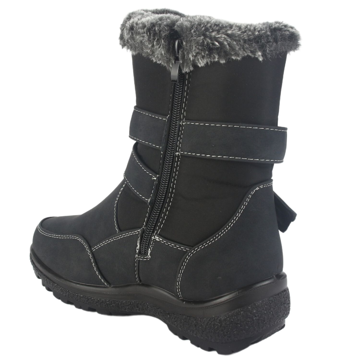 Botin Chalada Mujer Winter-7 Negro Casual image number 3.0