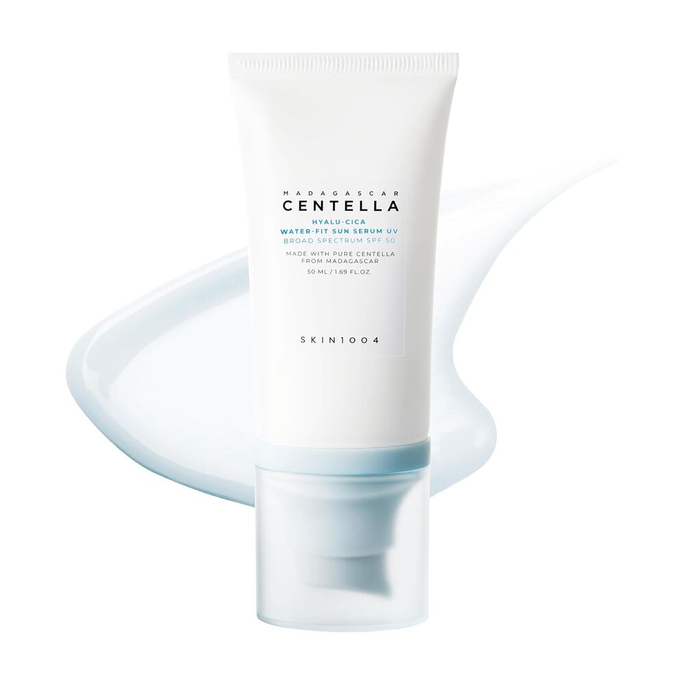 Madagascar Centella Hyalu-cica Water-fit Sun Serum Spf 50+ Y Pa++++ - 50ml (skin1004) Protector Solar Ligero Pieles Sensibles image number 0.0