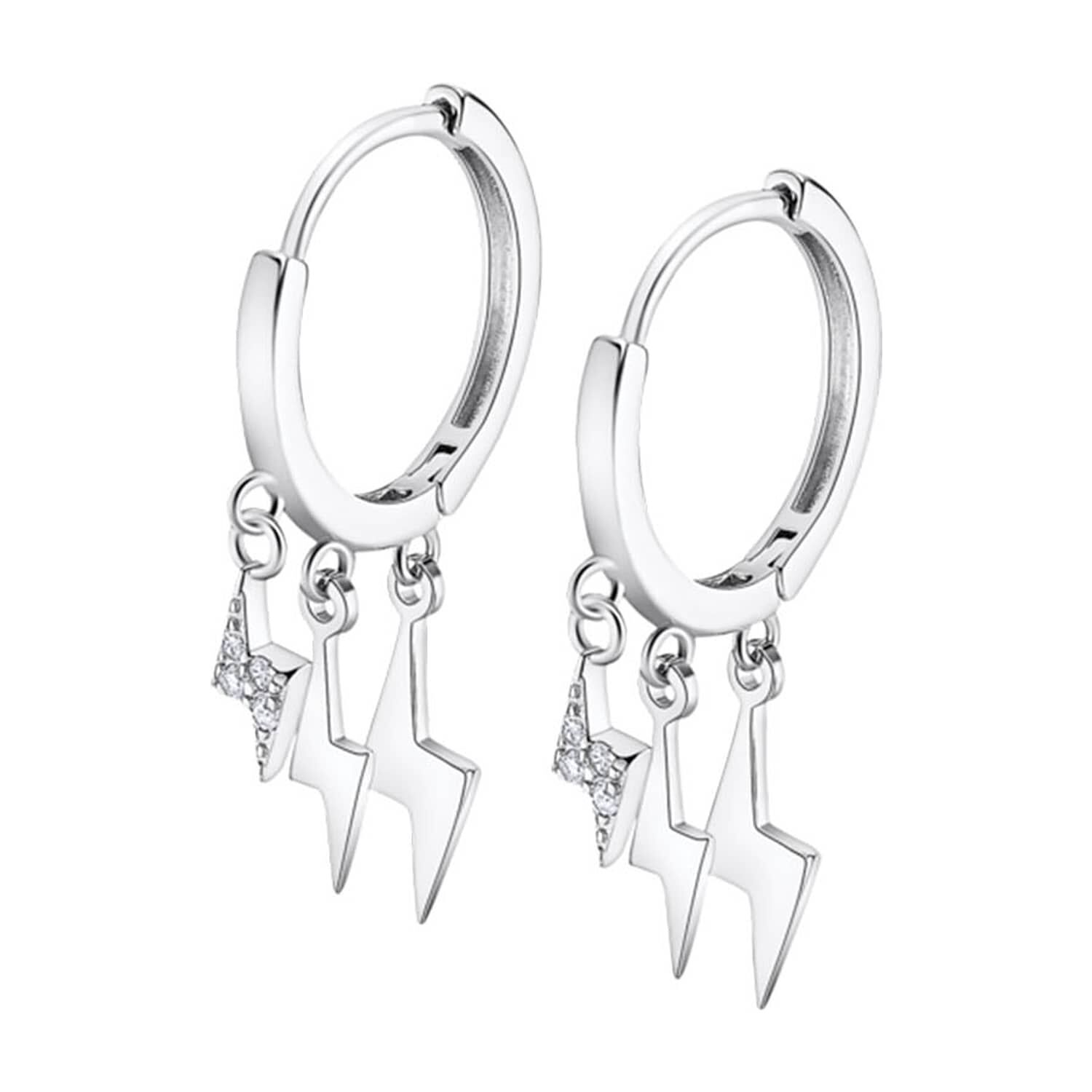 Aros Lp3273-4/1 Lotus Silver Mujer Trendy image number 0.0