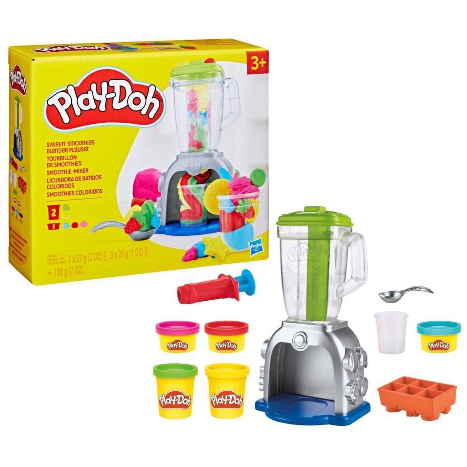 Masas Y Plastilinas Play Doh Kitchen Creations Licuadora De Batidos Coloridos image number 9.0