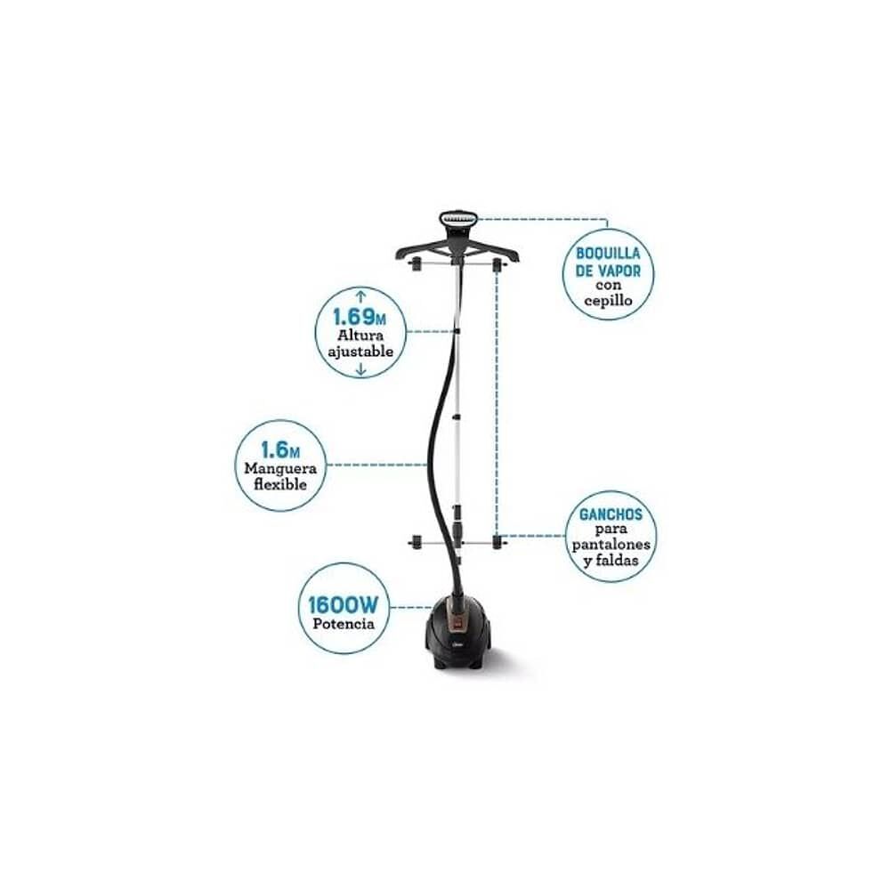 Vaporizador De Prendas Oster Con Gancho Para Pantal&oacute;n Gcstgs7000 image number 6.0