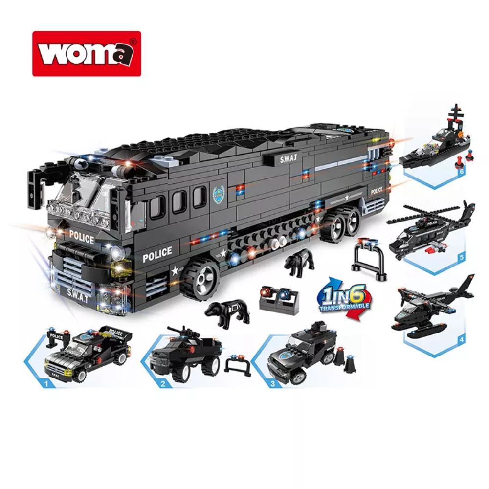 Armable Bus De Combate Swat Woma image number 0.0