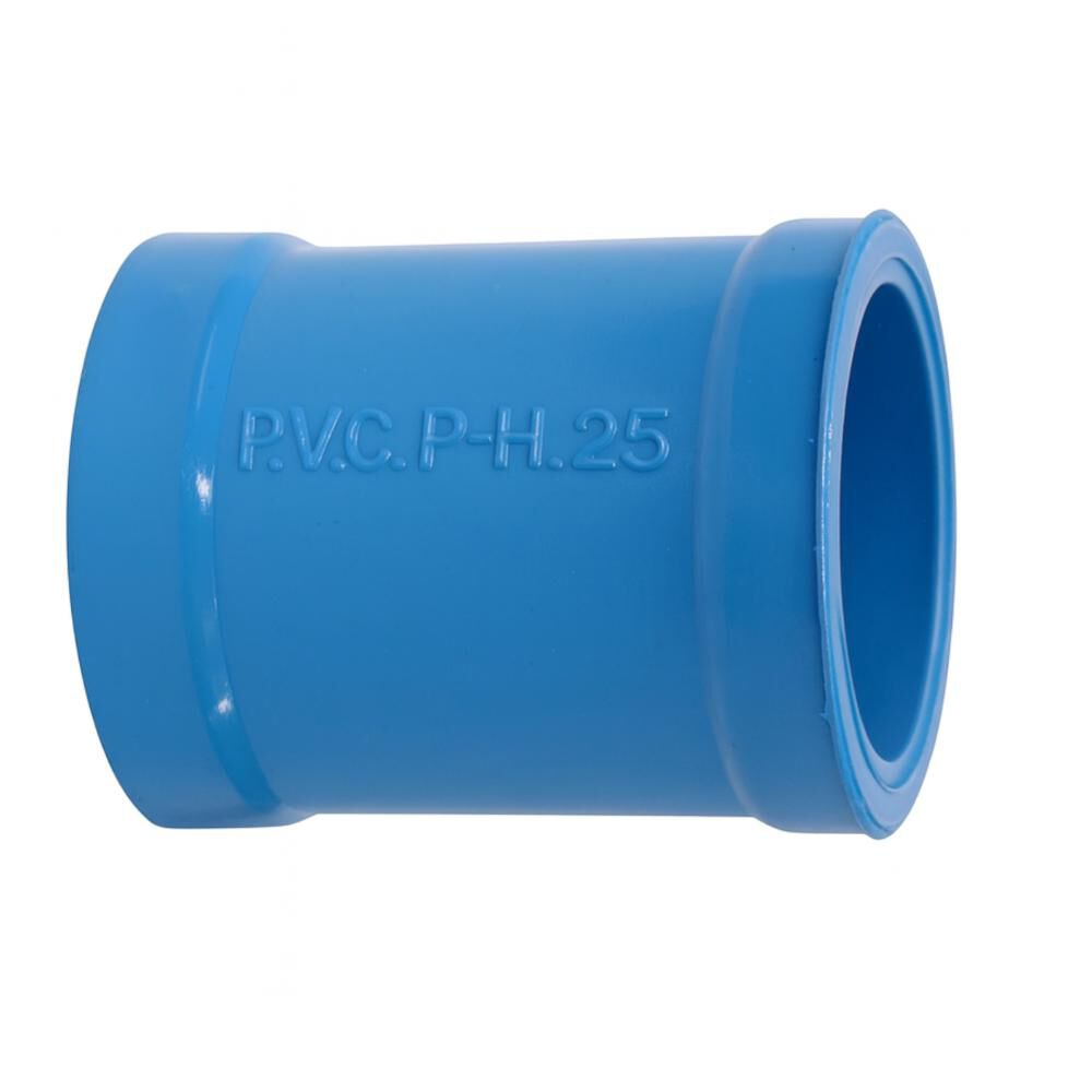 Pack 5un Copla Pvc Presion 20mm Hidraulico image number 0.0