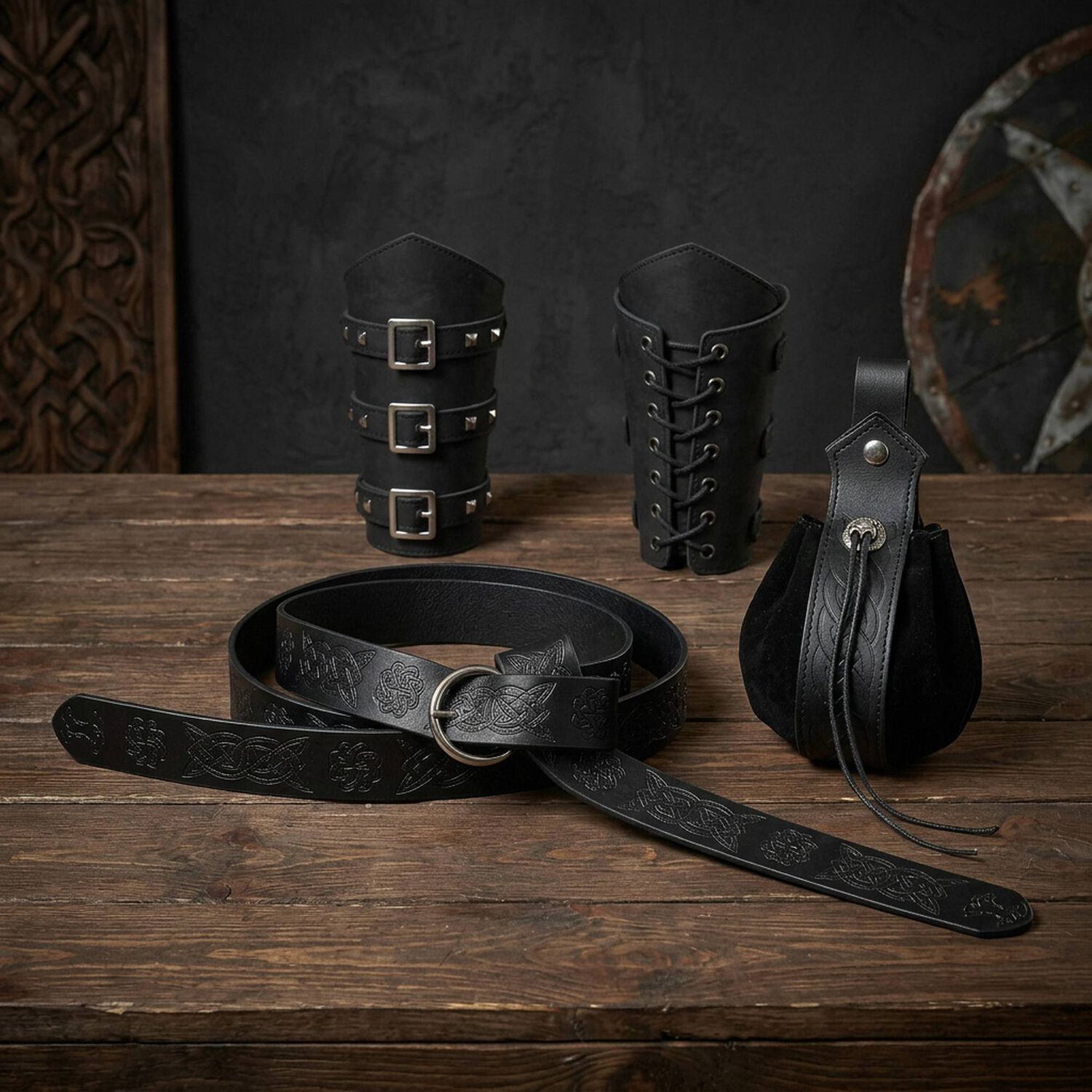 Accesorio Disfraz Cosplay Vikingo Caf&eacute; image number 17.0