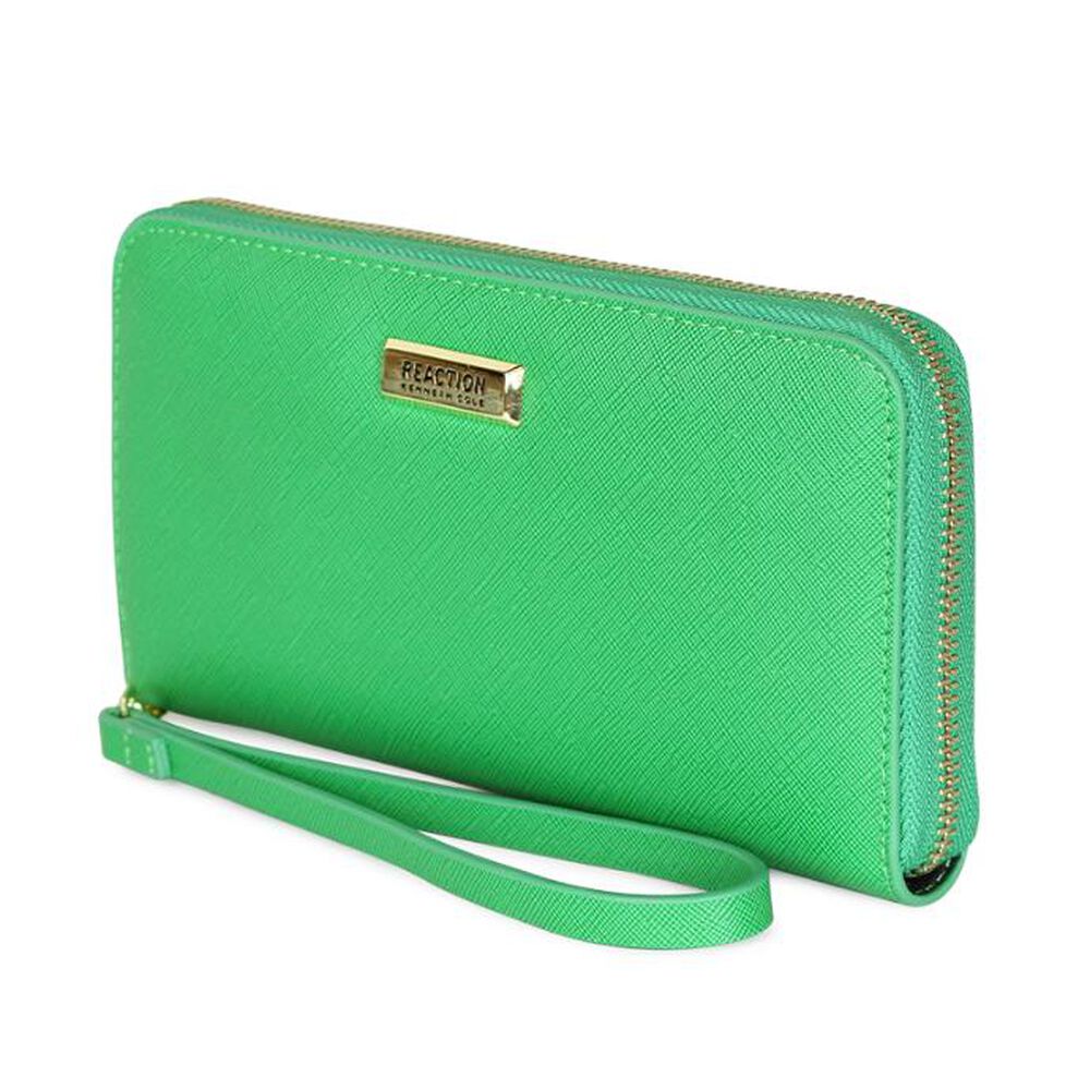 2 Billeteras De Mujer Jaeda Negra Y Verde Kenneth Cole image number 3.0